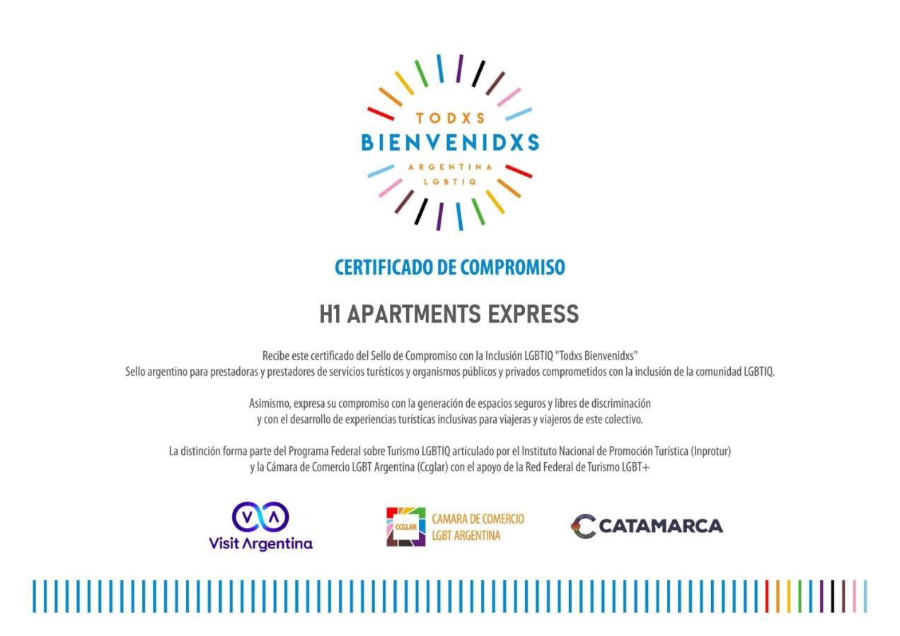 H1 Apartments Hotel Сан Фернандо дел Вале де Катамарка Екстериор снимка